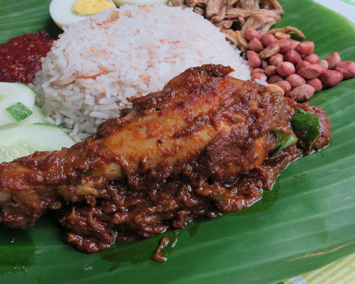 nasi lemak chicken